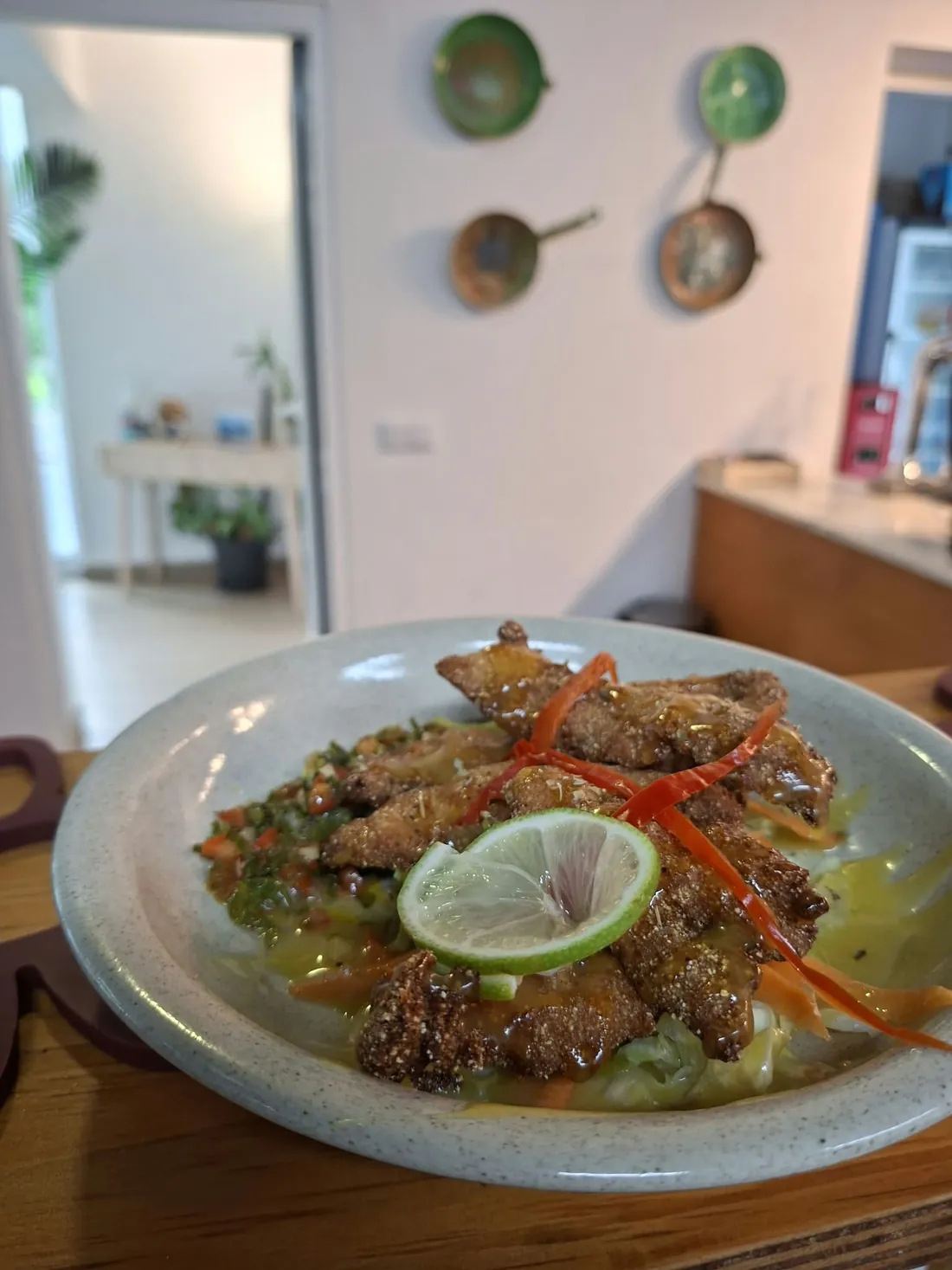 Lombinhos de porco com molho